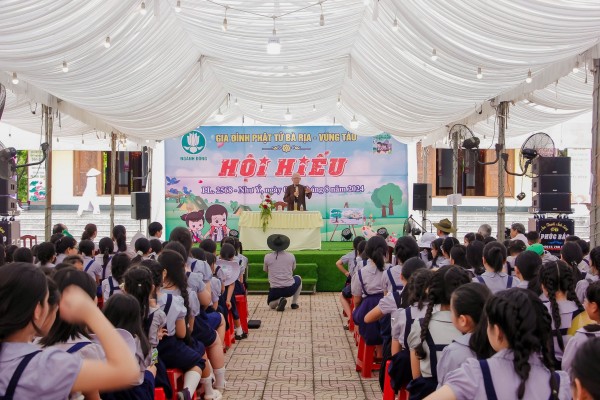 HT Thích Minh Tâm thăm Hội Hiếu GĐPT Bà Rịa Vũng Tàu