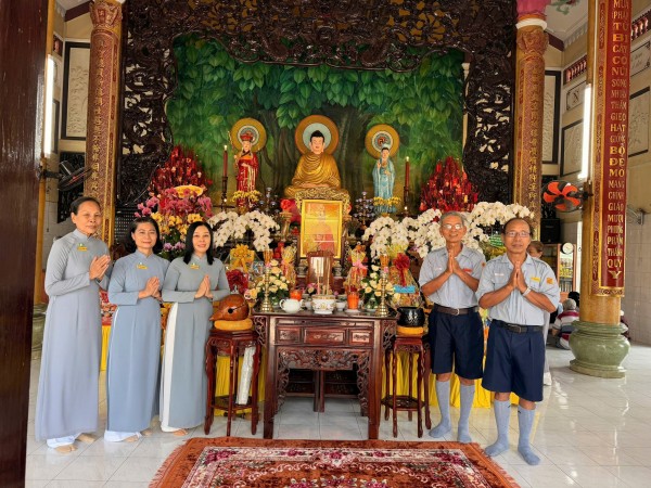 BHD.GĐPT BRVT DỰ LỄ TƯỞNG NIỆM 6 NĂM NGÀY VIÊN TỊCH CỦA ĐỨC ĐẠI LÃO HT THÍCH QUẢNG ĐỘ