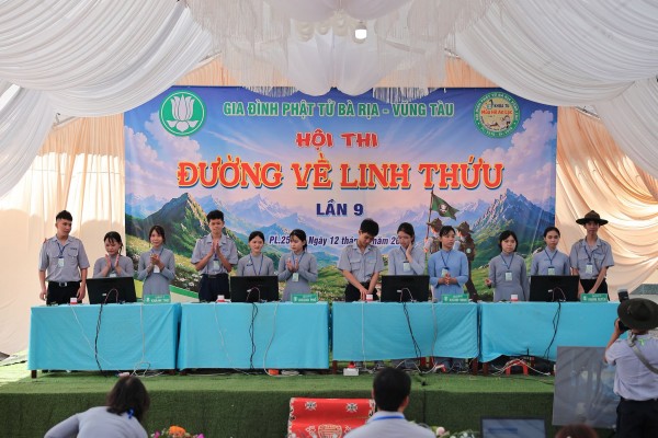 HỘI THI PHẬT PHÁP “ĐƯỜNG VỀ LINH THỨU” LẦN THỨ 9 GĐPT BRVT